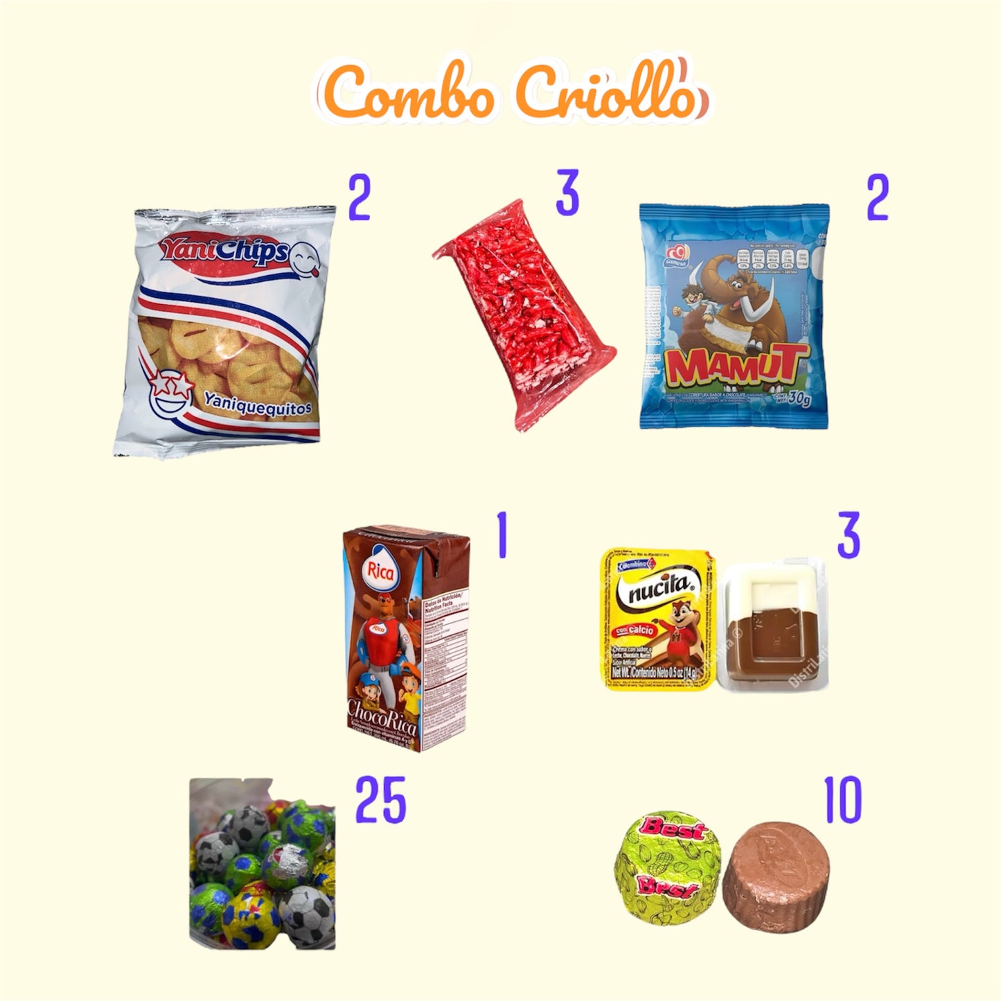 Combo Criollo, 46 Item, puro sabor de la isla 🏝️!