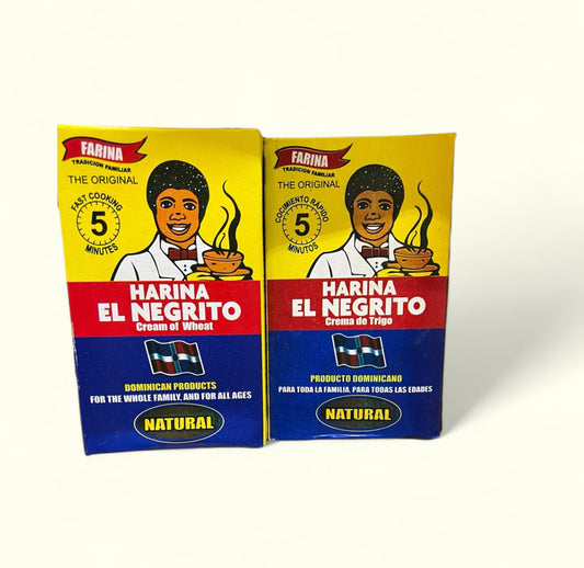 Harina El Negrito de rápido cocimiento en 5 minutos! En presentación de 16 oz