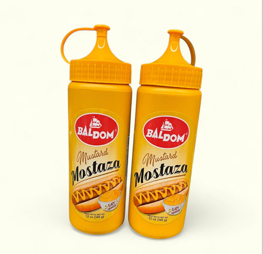 Mostaza Baldom 12 oz- Mostaza La Favorita de Todos! ❤️🤤