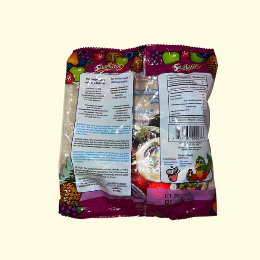 Snackitos, Dulce imitación de Gelatina/ Jelly Candy, sabores surtidos, 10 piezas.