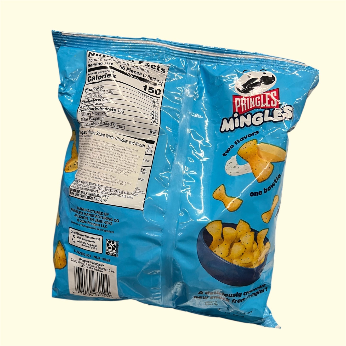 Pringles Mingles, 155 g ( NEW)