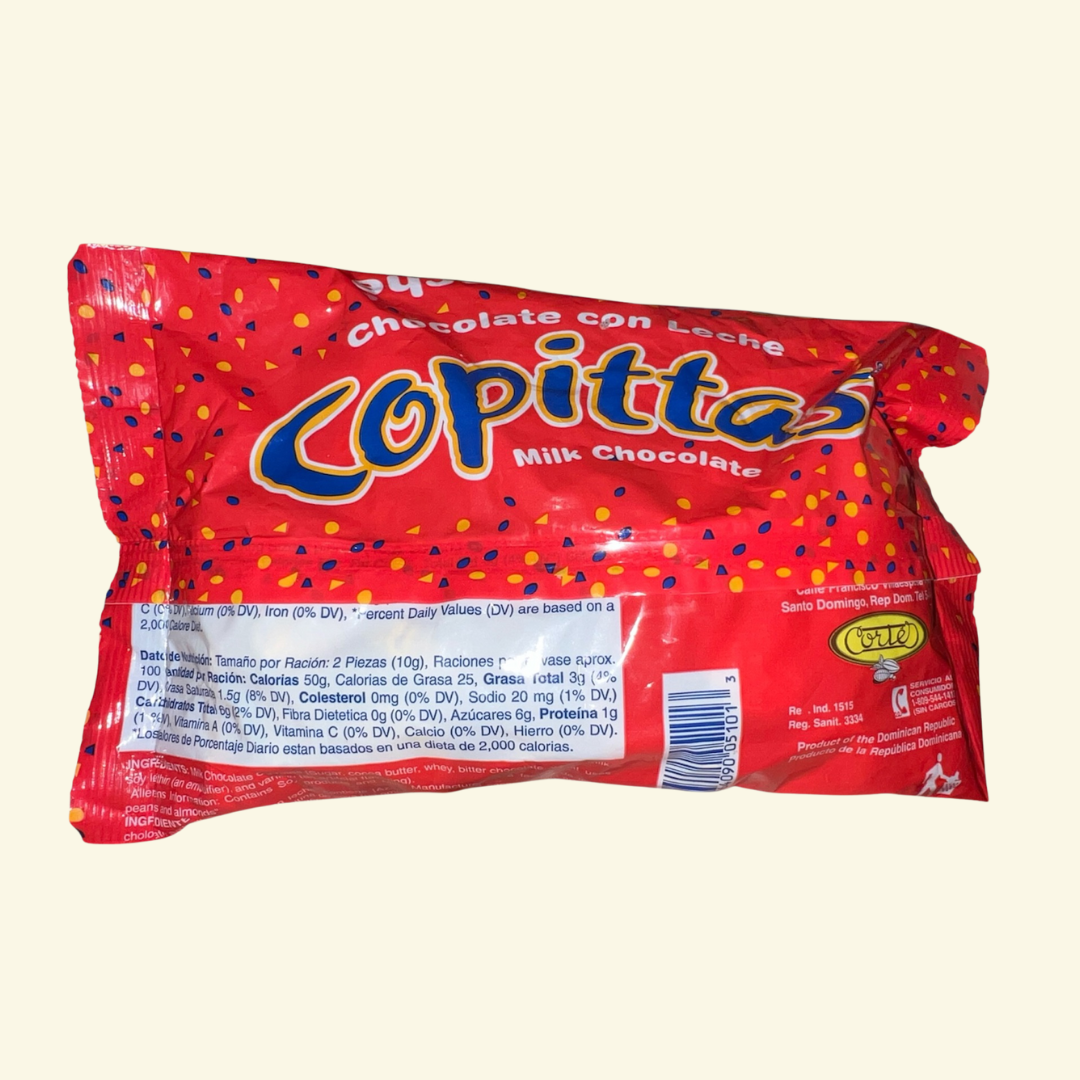 Chocolates Cortes Cacaito /Copittas, 500 g