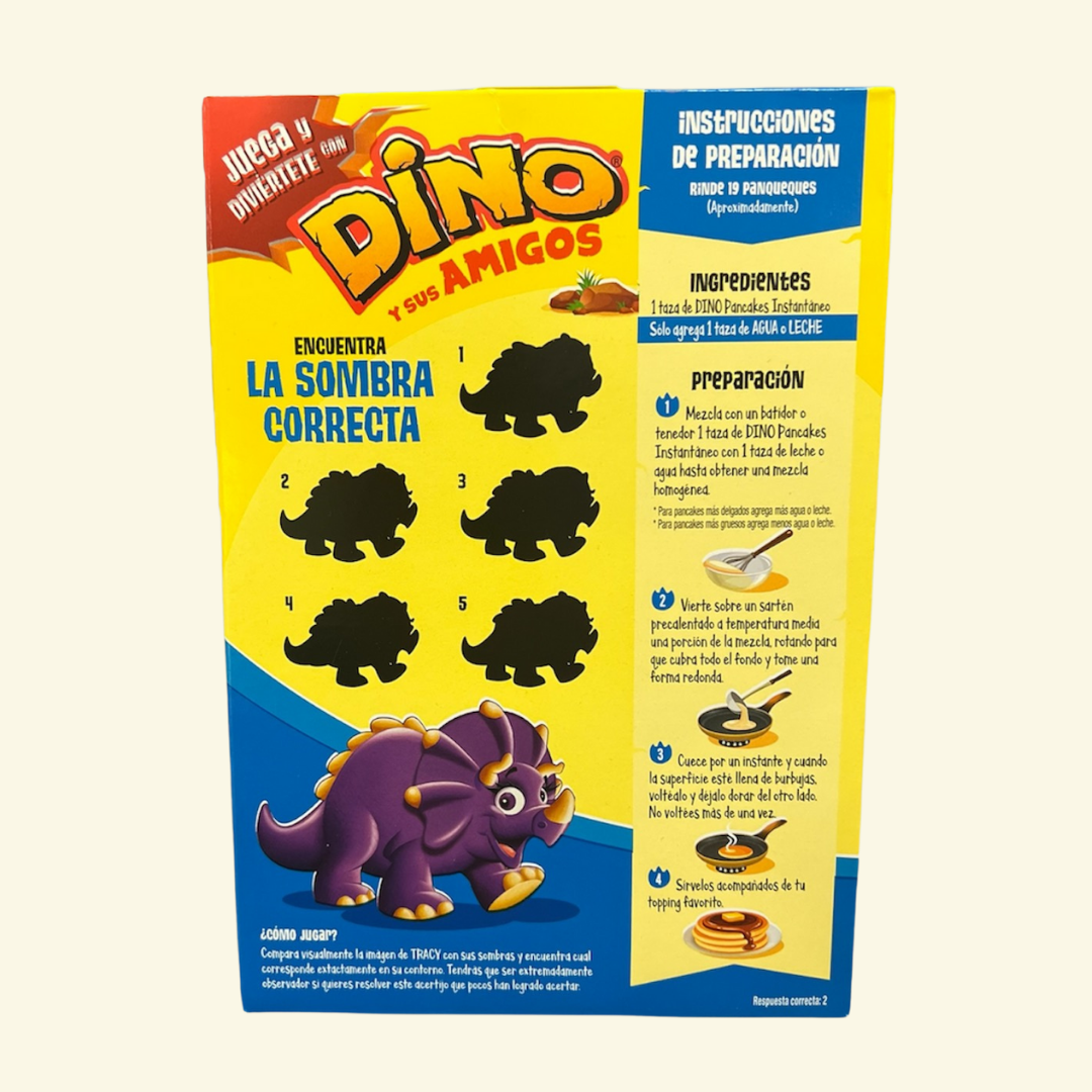 Dino Pancakes Original, 450g. Mezcla para panqueques Original.