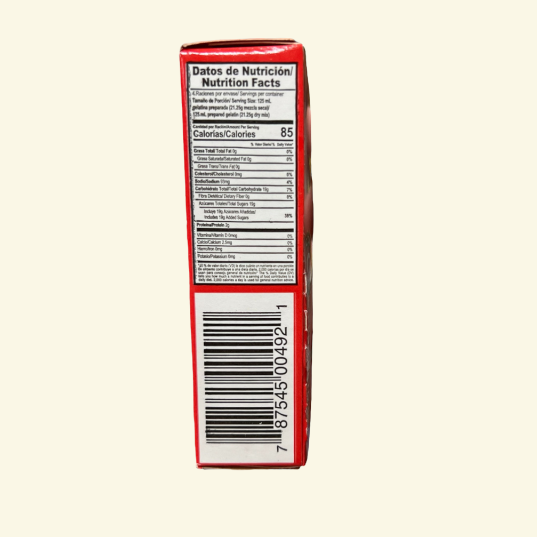 Gelatinas Olí, Baldom 85 g
