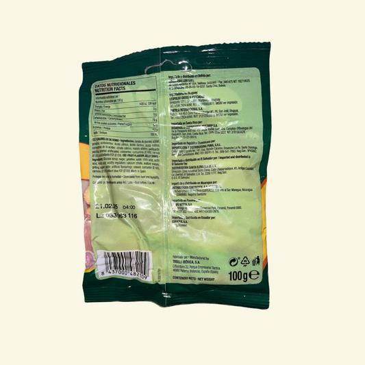 Gomitas Trolli Caterpillars, sin gluten 100 g