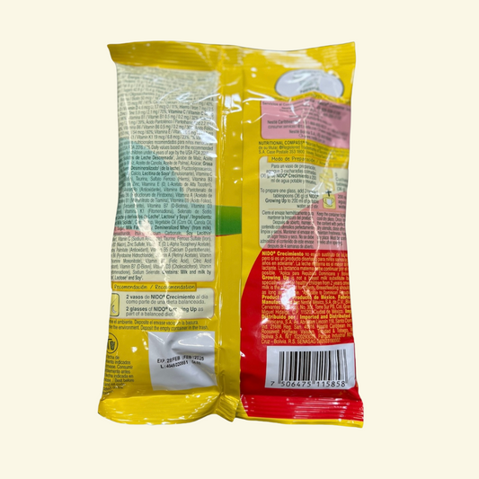 Leche Nido Crecimiento, 325 g