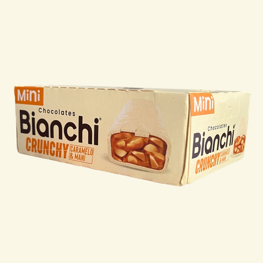 Chocolate Bianchi cubierto con chocolate Blanco, contiene 12 barras! 300 g.
