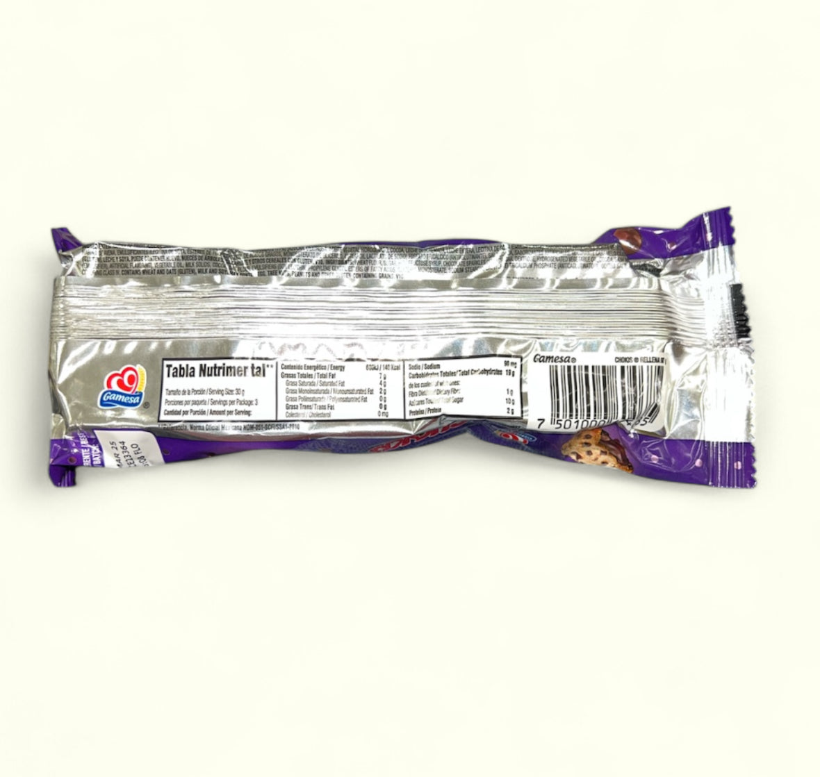 Galleta Chokis Rellena marca Gamesa, 90 g