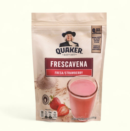 Quaker Frescavena, 315 g. Buena fuente de minerales! 🤤