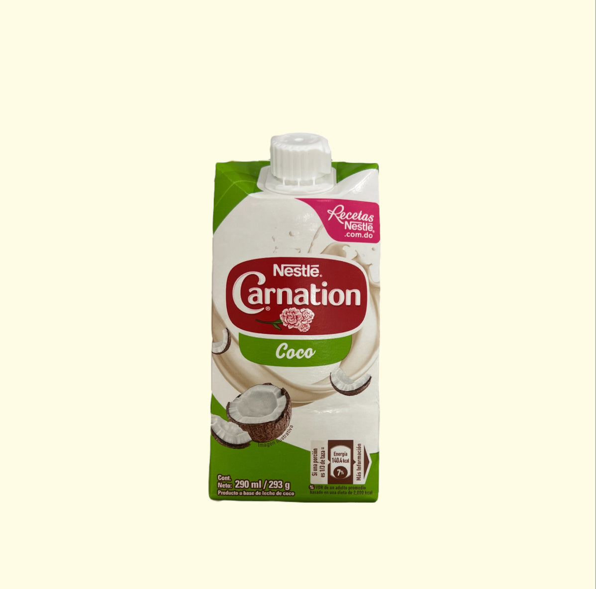 Leche Carnation de Coco Nestlé, 290 Ml