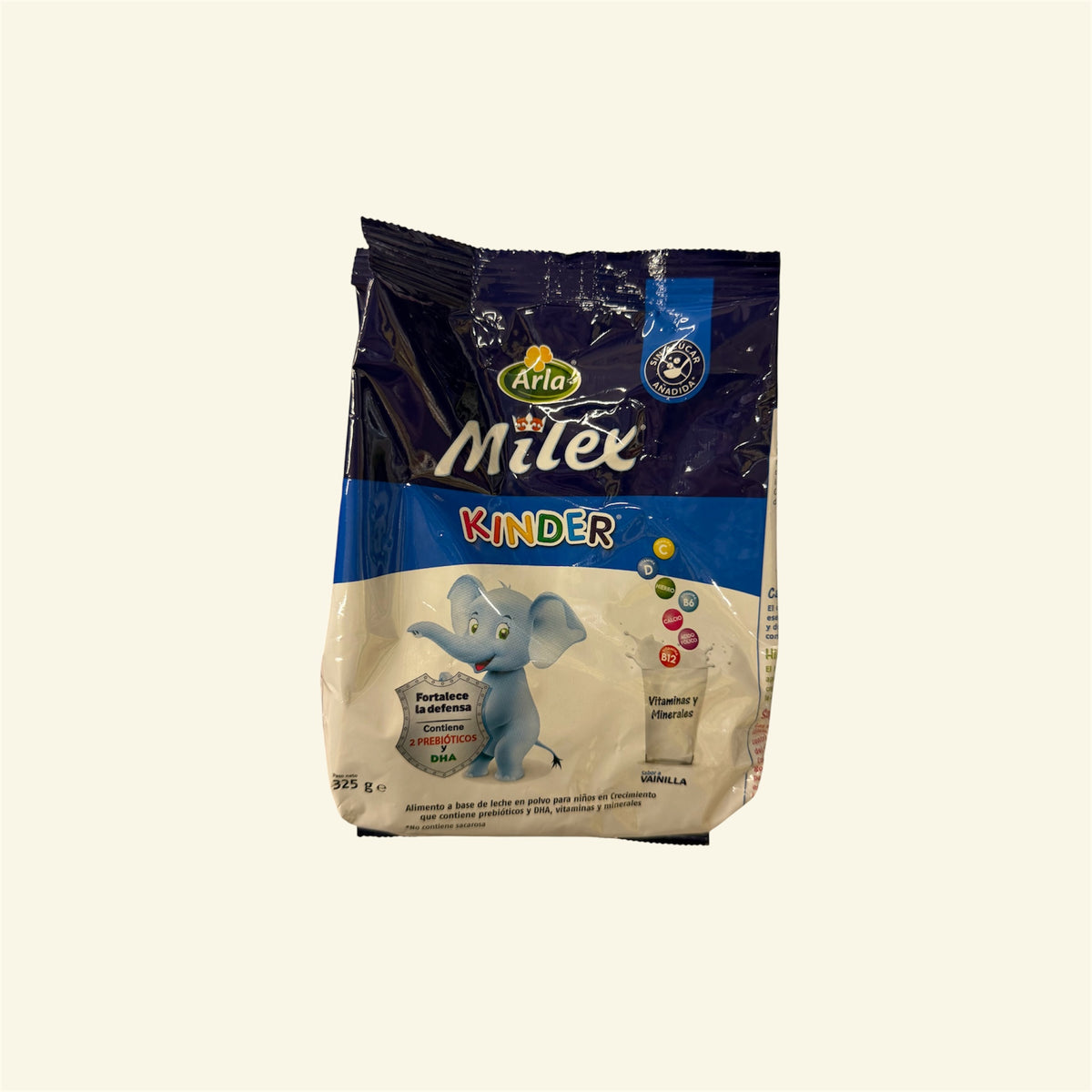 Milex Kinder Leche en polvo marca Arla, 325 g