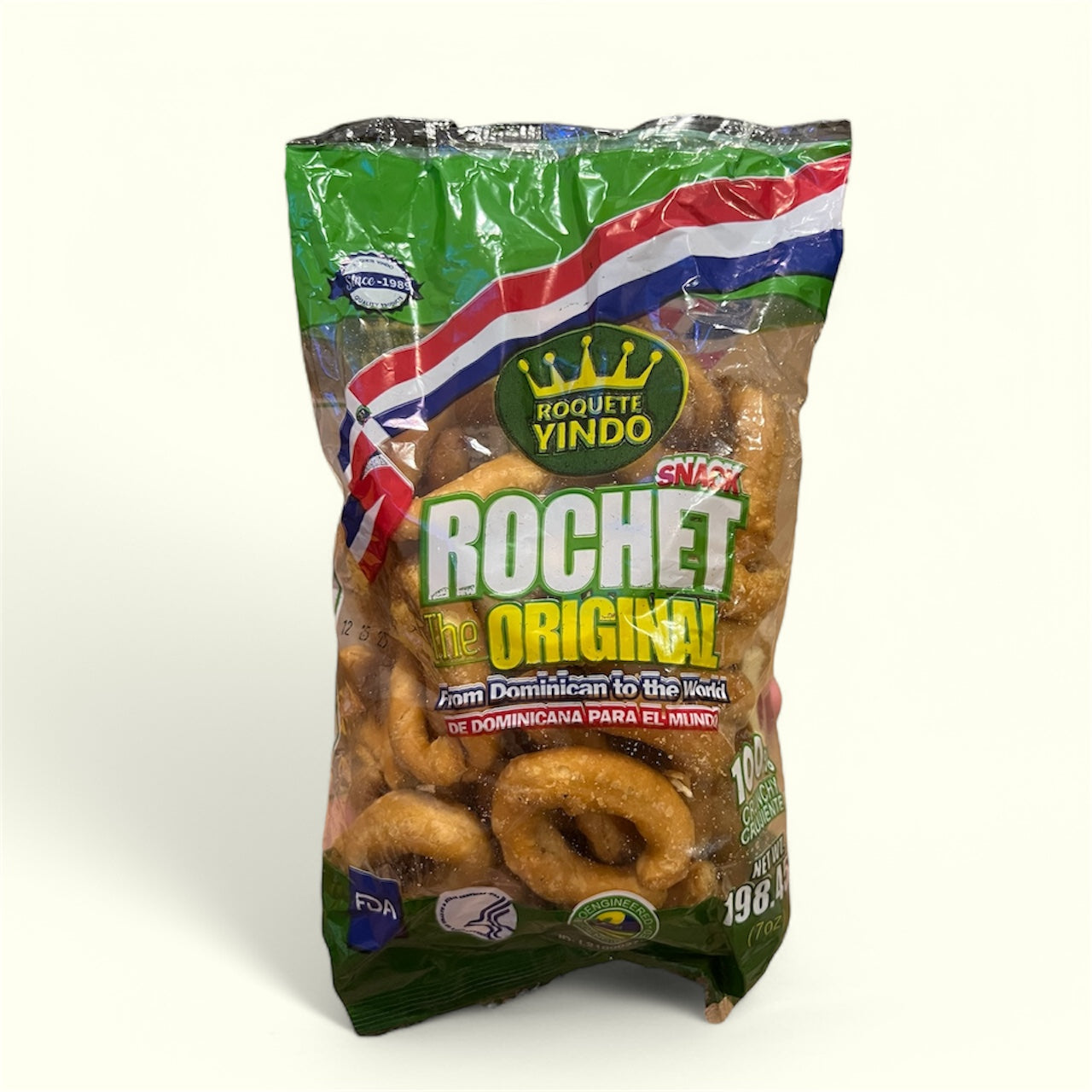 Rochet Yindo Original ( Rabito) 198.45 g. Directo de Dominicana para el mundo! ✈️