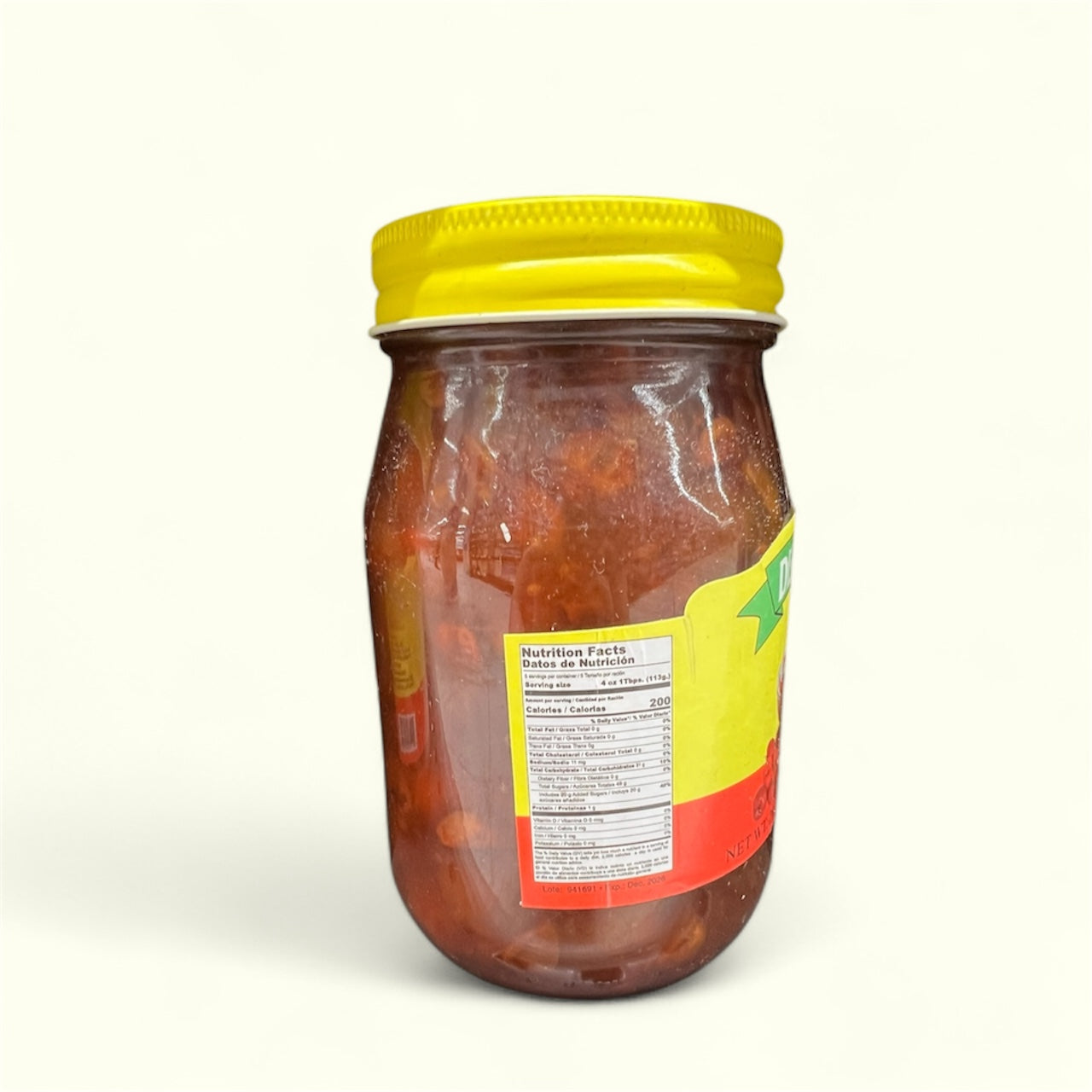 Dulce de cereza en almíbar Delifruit, 1 lb. 4oz