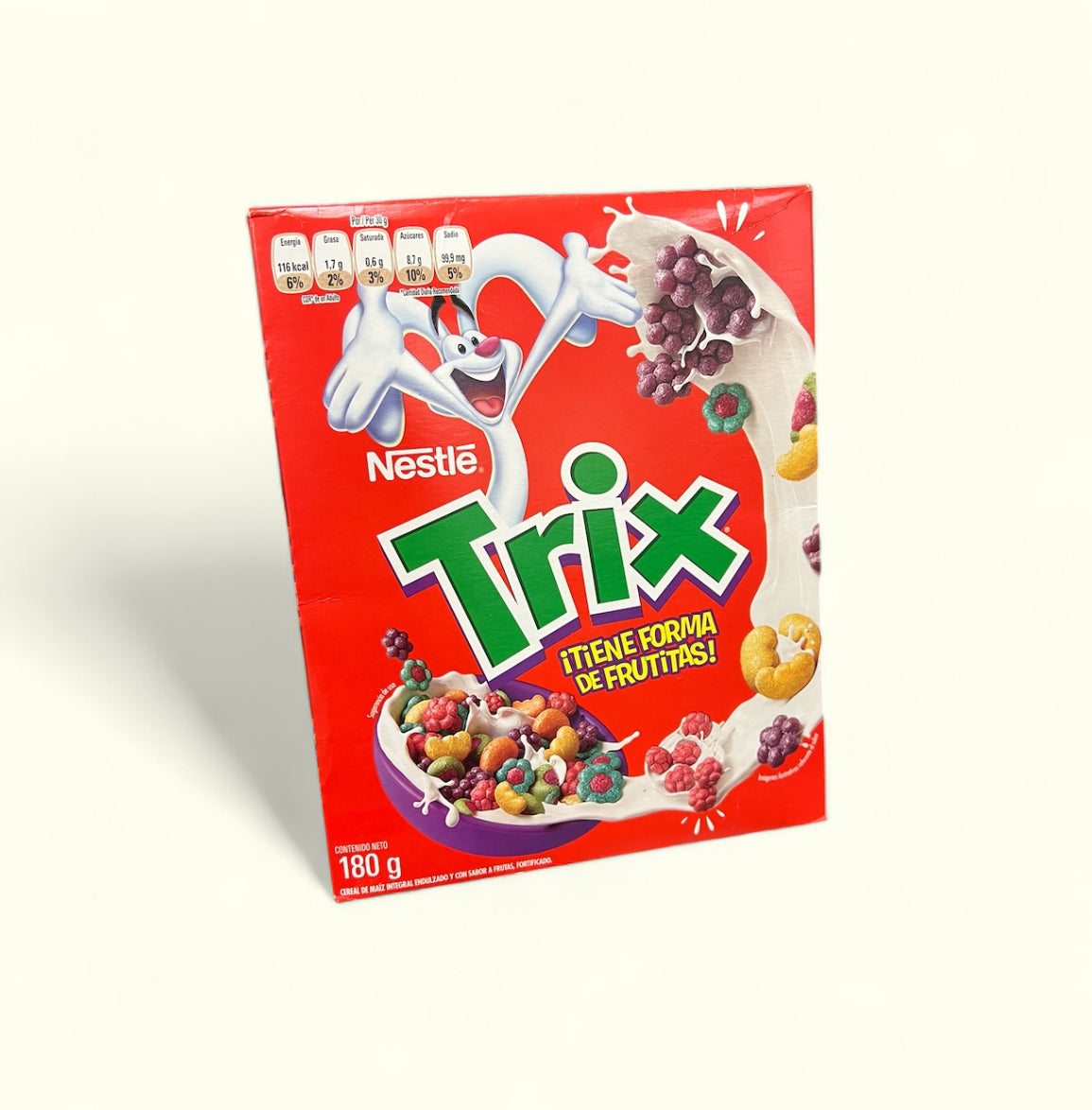 Cereal Trix marca Nestle, 180 g. Divertida forma de frutitas que te encantara