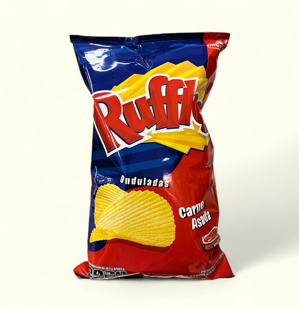 Ruffles ondulada de carne Asada. Ahora con más producto! 🍖