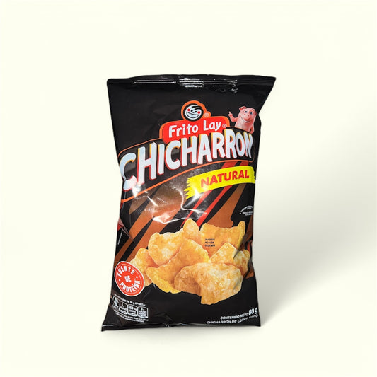 Chips Frito Lay Chicharrón natural, 80 g