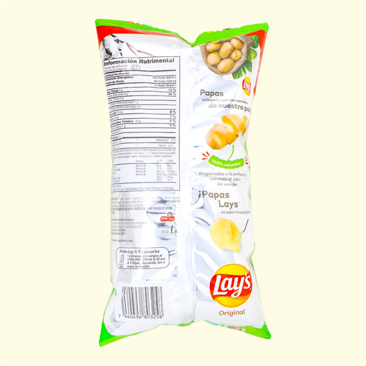 Papas Lay’s  con sabor a Limón de 110 g