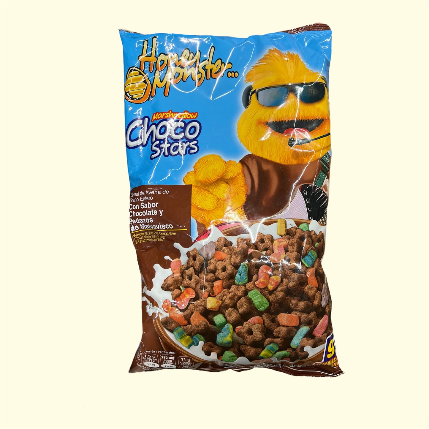 Quaker Cereal Honey Monster, 345.8 g, con pedazos de malvaviscos