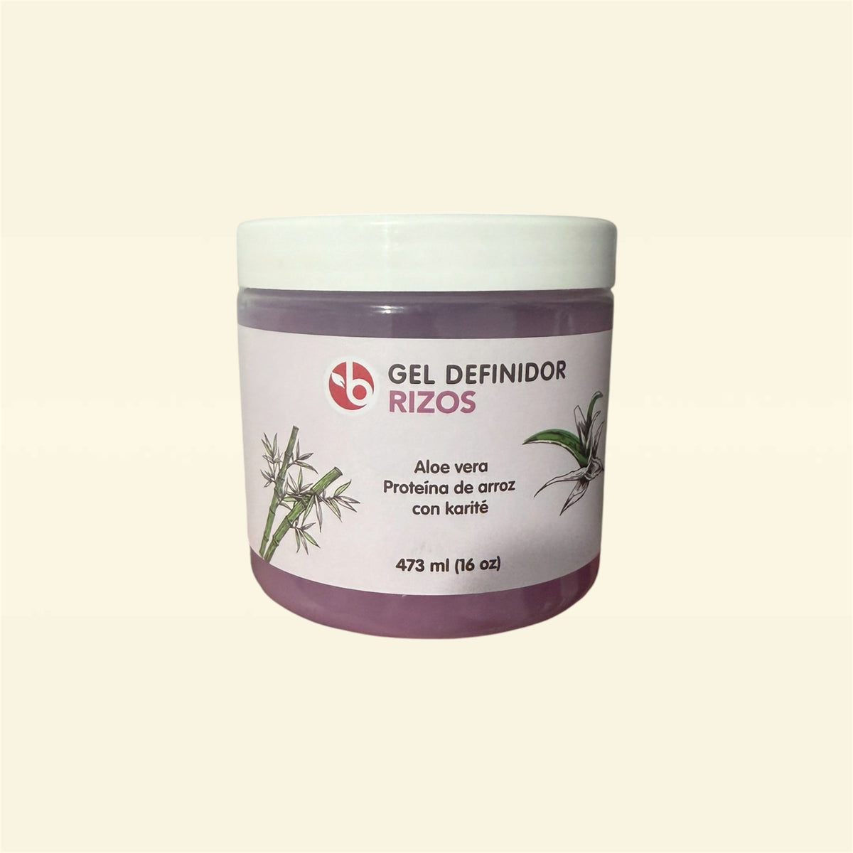 Gel Definidor de Rizos marca bravo, 16 oz