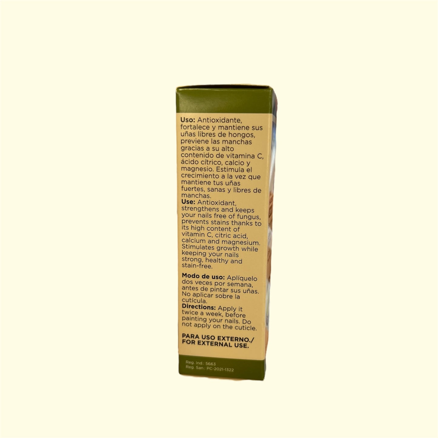 Jeannette Endurecedor de Uñas, 15 ML