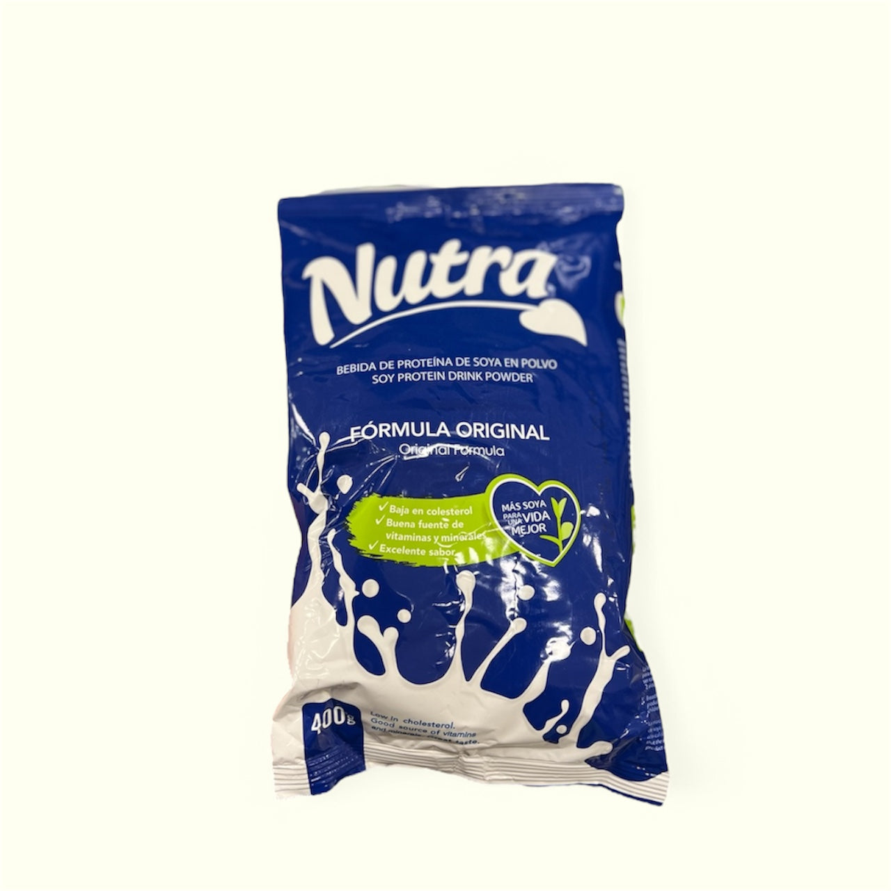 Leche de Soya en Polvo Nutra, 400 g