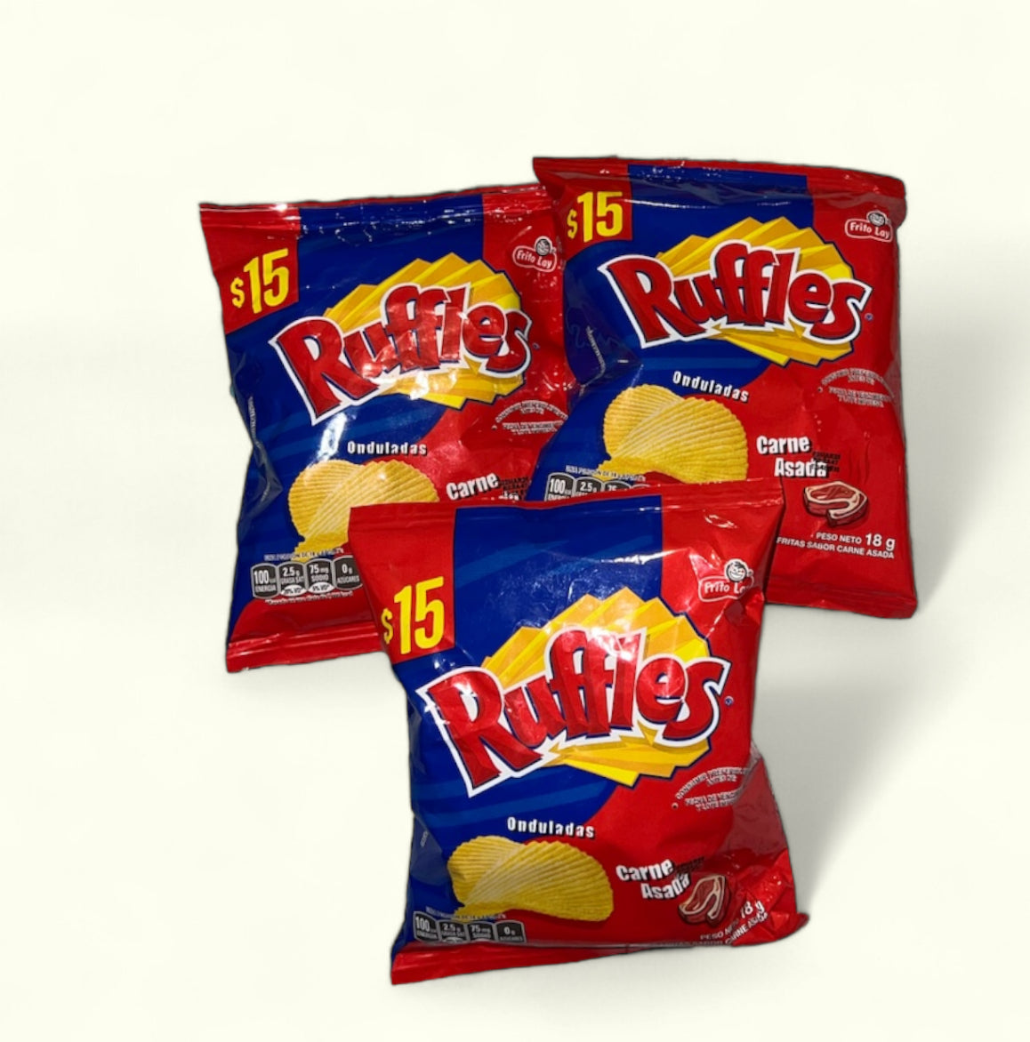 Ruffles ondulada de carne Asada. Ahora con más producto! 🍖