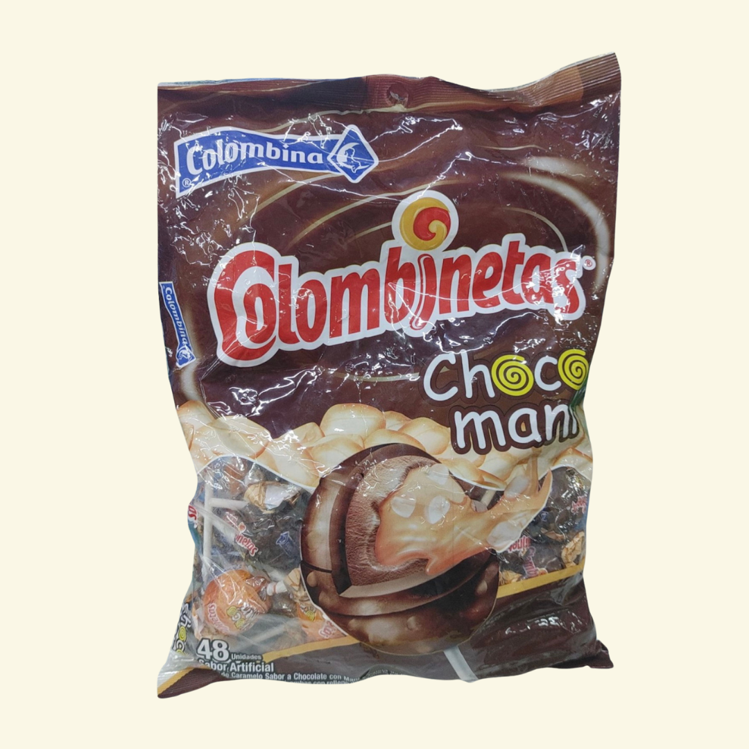 Colombinetas, paquetes grande de bolones, 48 unidades!
