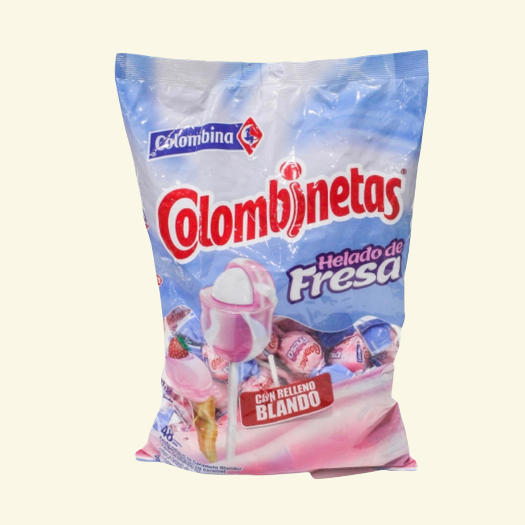 Colombinetas, paquetes grande de bolones, 48 unidades!