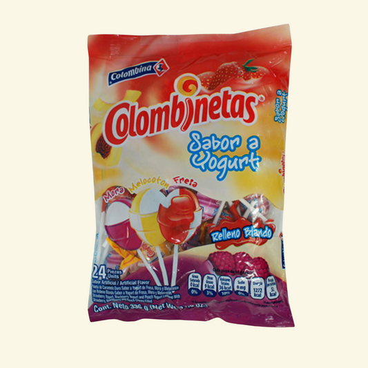 Colombinetas, paquetes grande de bolones, 48 unidades!