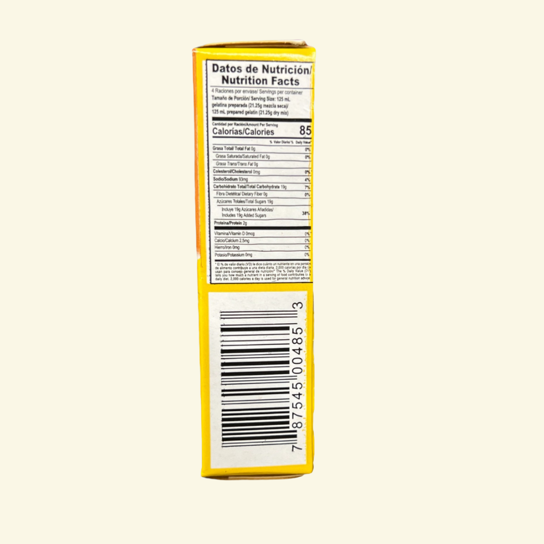 Gelatinas Olí, Baldom 85 g