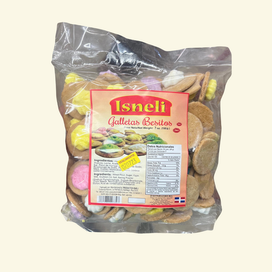 Isneli Galletas de Besitos, 198 g