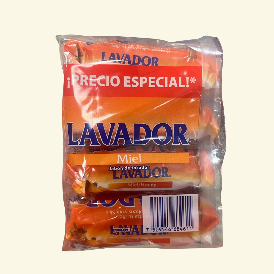 Jabón de miel lavador, empaque de 4 barras! Jabón de tocador/Body care