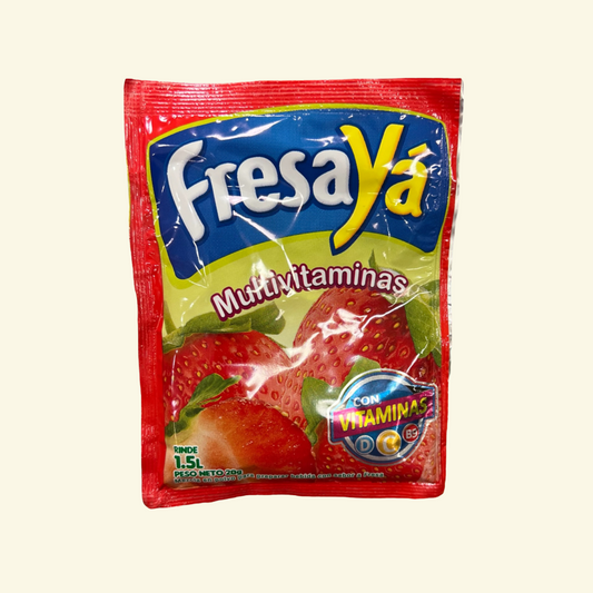 Jugos en Polvo, 23 g. Mezcla en polvo para preparar tus bebidas. 🥤