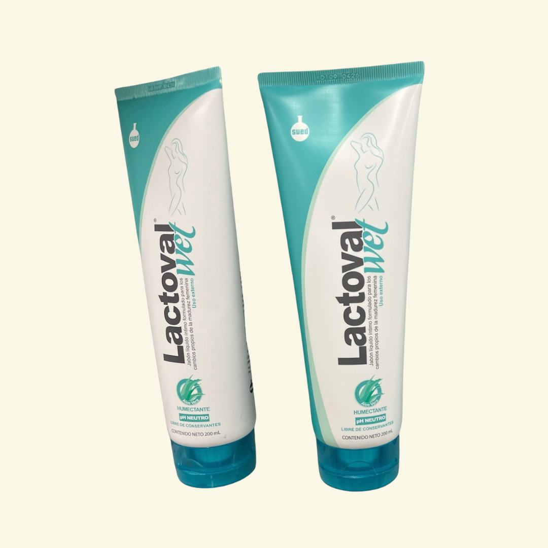 Lactoval jabón Íntimo, 200 Ml. Jabón Liquido de Higiene intima.