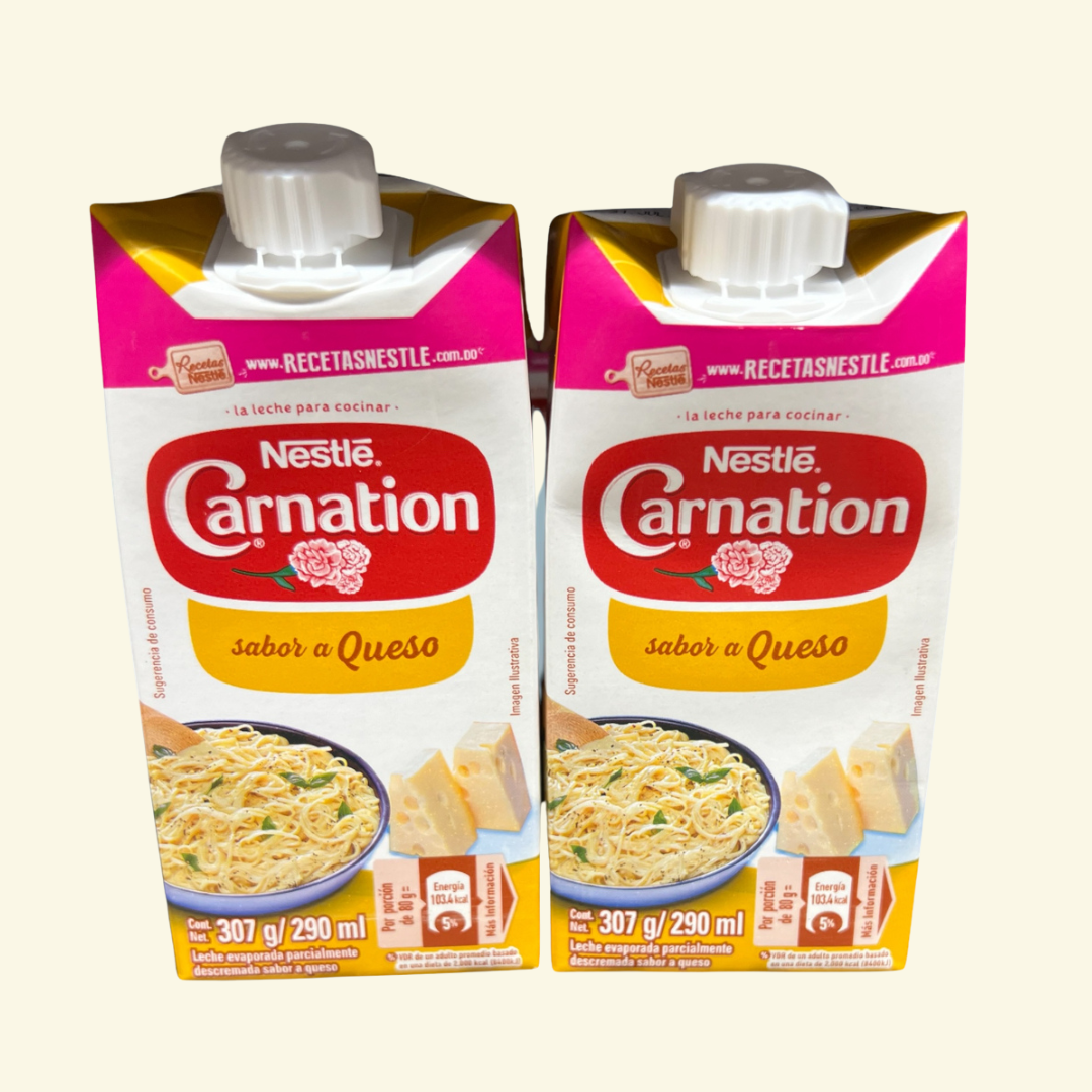 Leche Carnention Nestle sabor a Queso 🧀, 307 g. La más cremosa!
