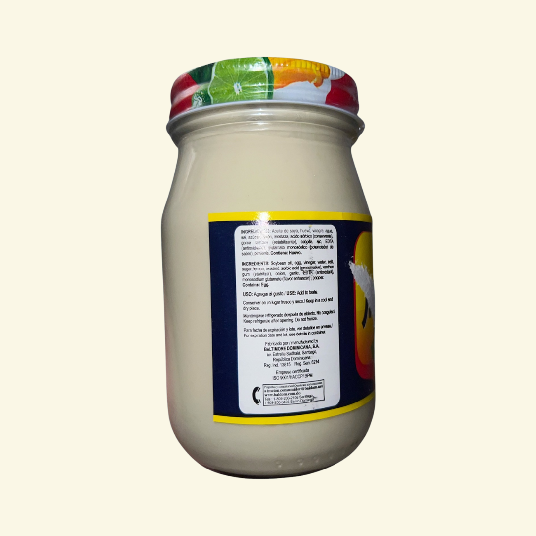 Mayonesa Baldom, 16 oz, Flavor