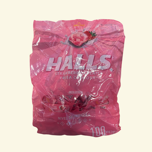 Mentas Halls, 100 piezas