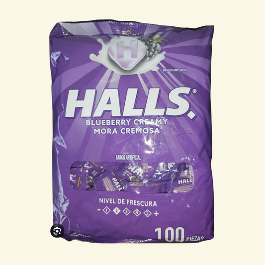 Mentas Halls, 100 piezas