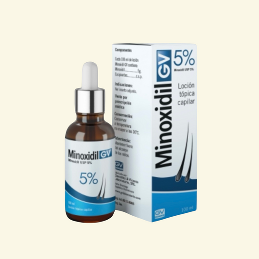 Minoxidil Gv 5%. Loción Tópica Capilar