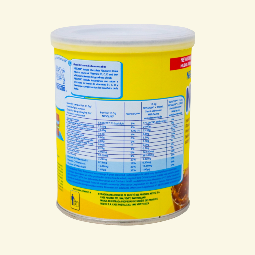 Nesquik Polvo para bebidas  Nestle, 200g. Despierta tus mañanas!