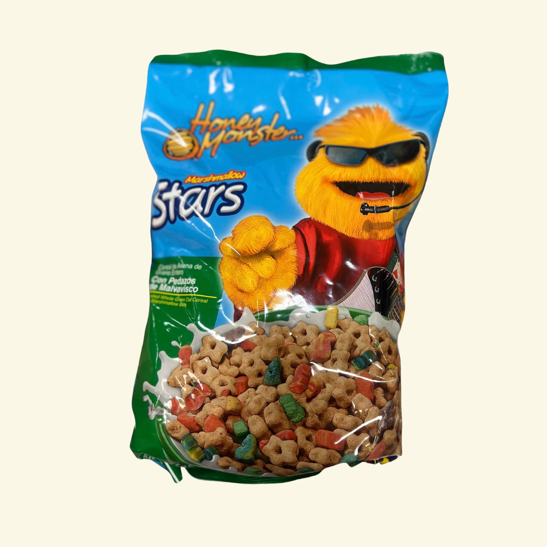 Quaker Cereal Honey Monster, 345.8 g, con pedazos de malvaviscos