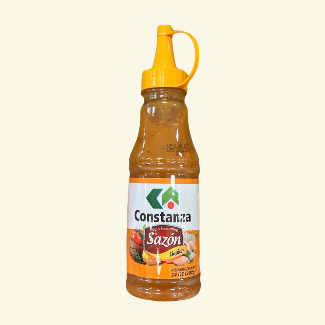 Sazón Liquido Constanza, 14 oz. Dale sabor y gusto a tus comidas! 🤤