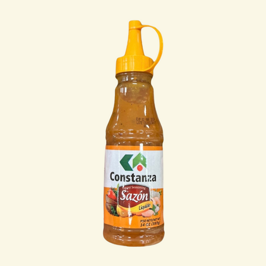 Sazón Liquido Constanza, 14 oz. Dale sabor y gusto a tus comidas! 🤤