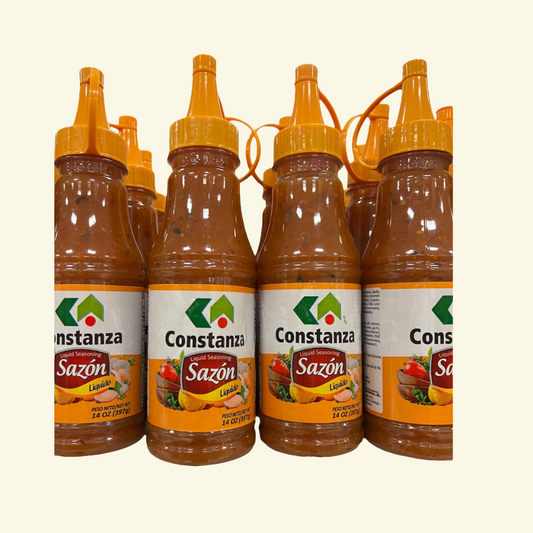 Sazón Liquido Constanza, 14 oz. Dale sabor y gusto a tus comidas! 🤤