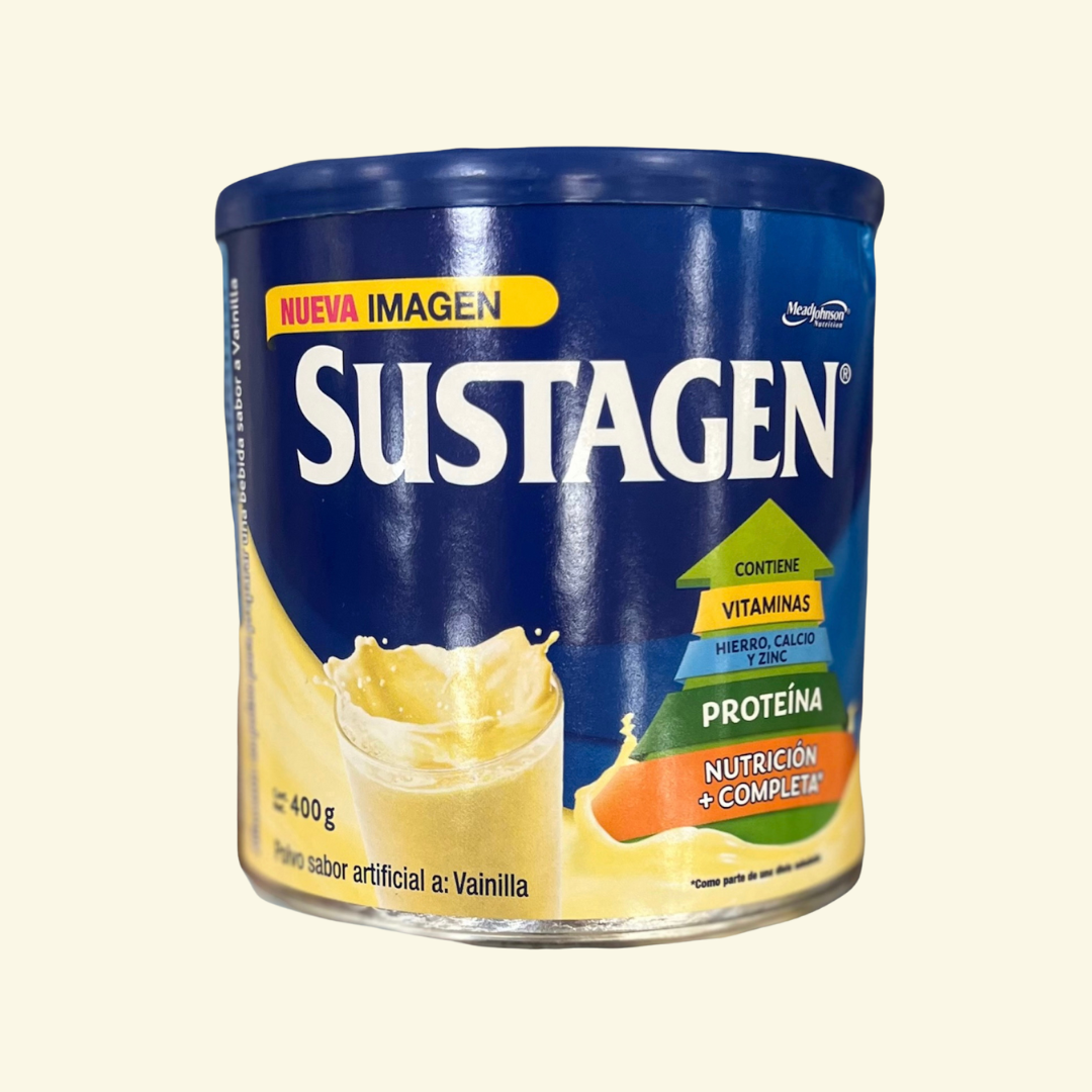 Sumplemento en polvo Sustagen, 400 g. Más nutrientes, mejor alimentación!