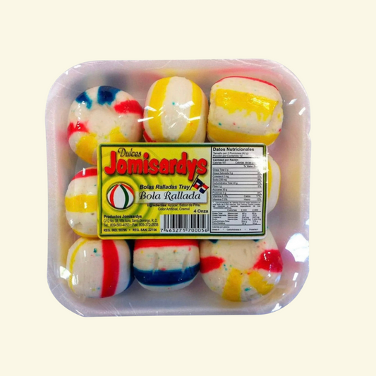 Dulce Criollo en Bola Rayada Jomisardys 4 oz