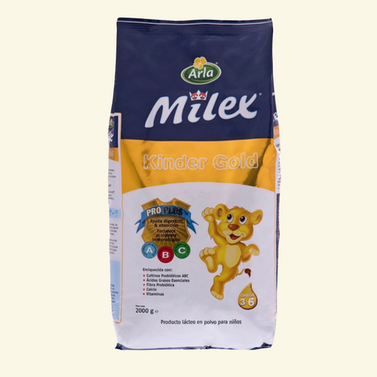 ARLA Fórmula láctea Infantil Milex Kinder Gold. Fortalece el sistema inmunológico 💪