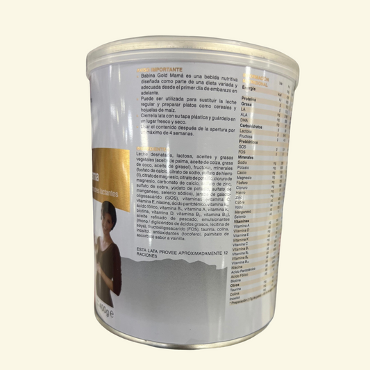 Babina Gold Mama, 400 g. Para mujeres embarazadas y madres lactantes 🤰