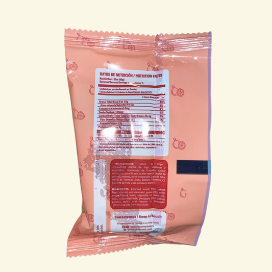 Bizcocho Dolly’s relleno de Guayaba, 60 g. Suave y esponjoso Bizcocho relleno de mermelada de Guayaba
