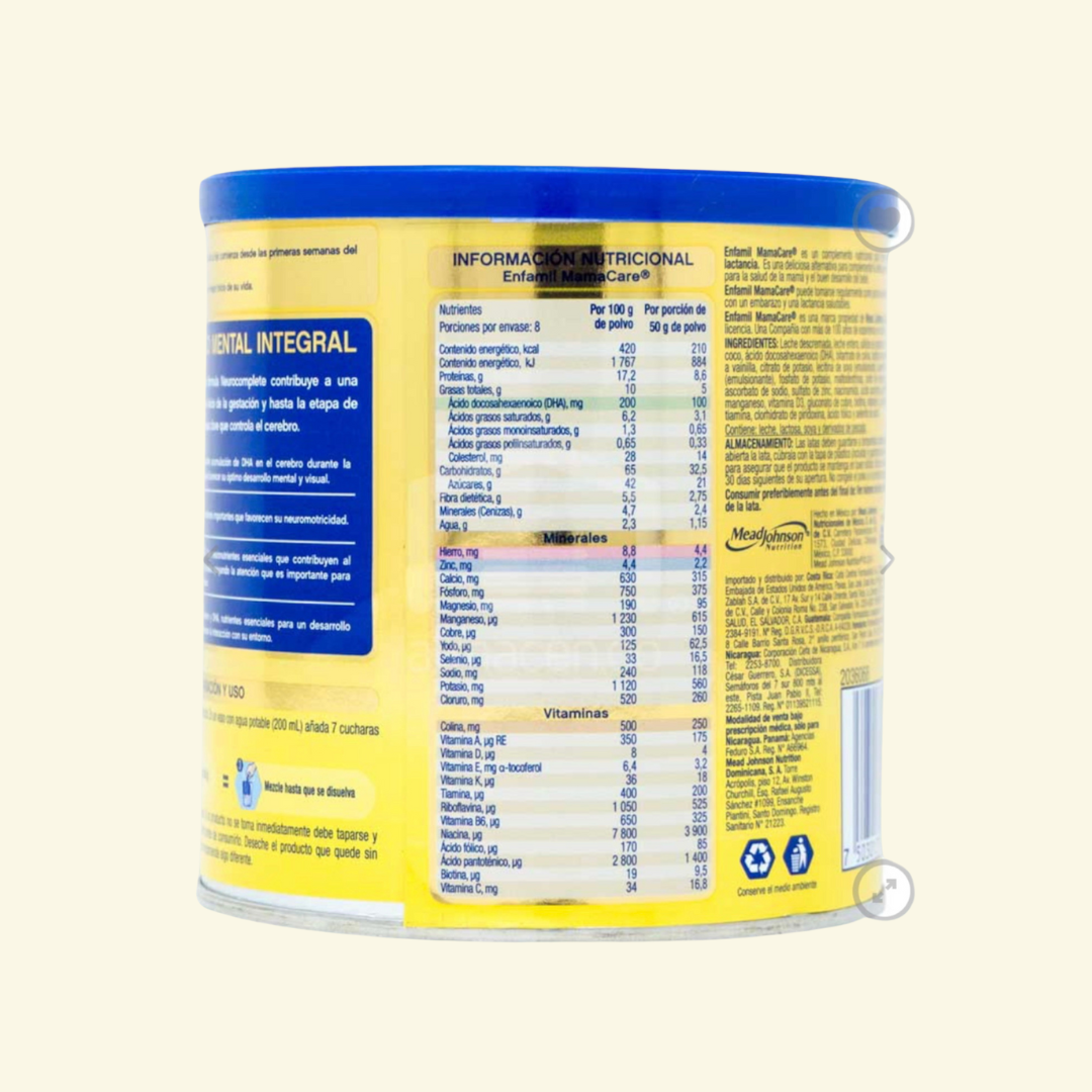 Enfamil Mama Care sabor vainilla, 400 g